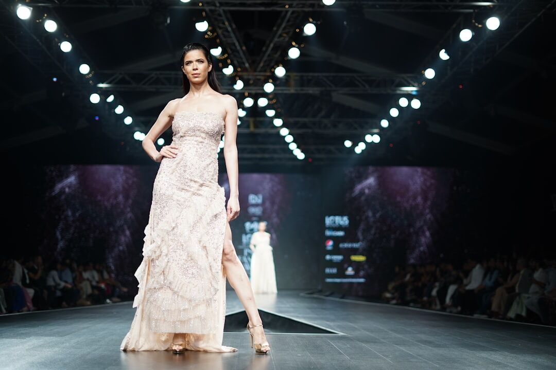 haute couture fashion model