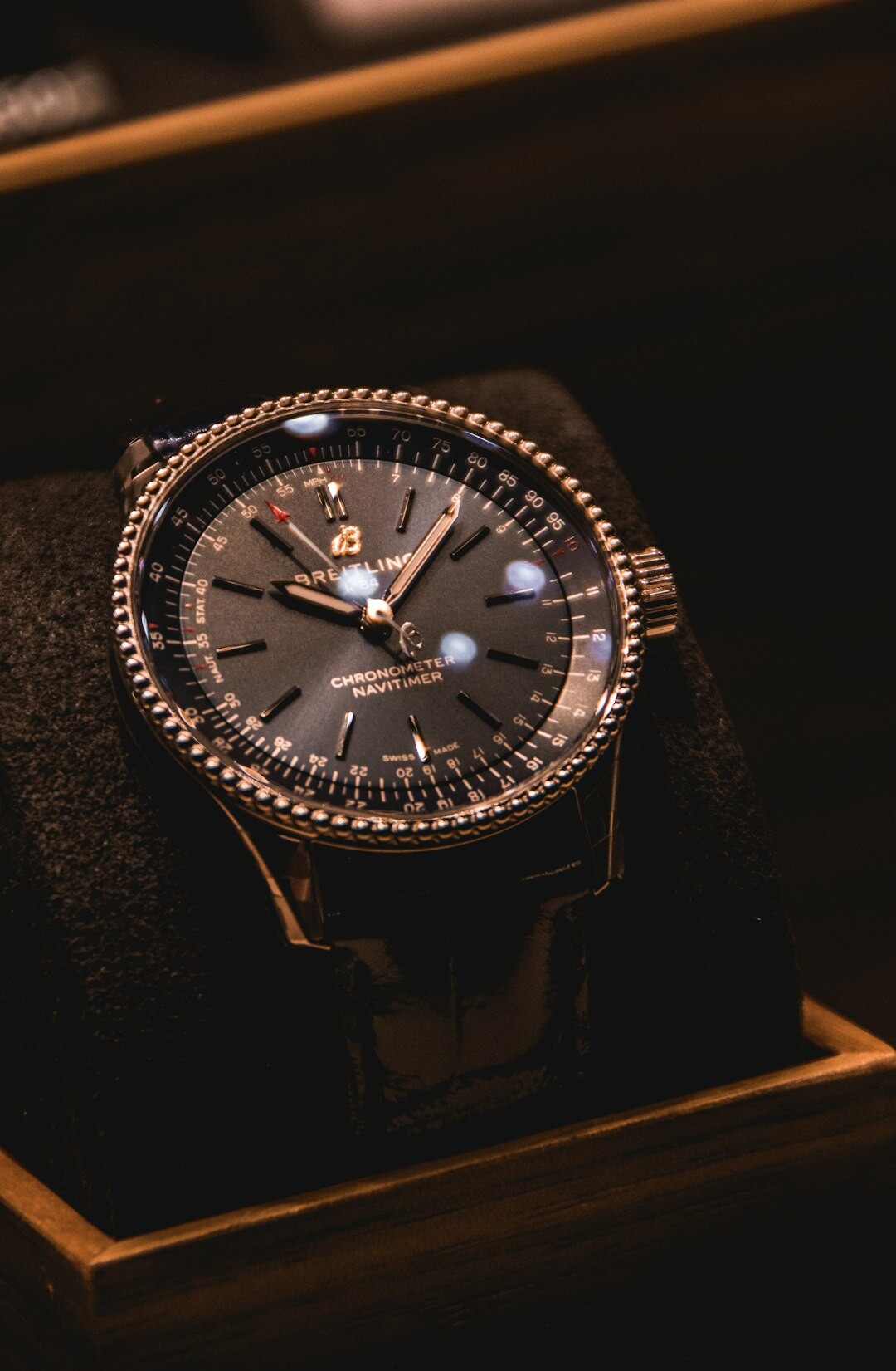 luxury watch close up